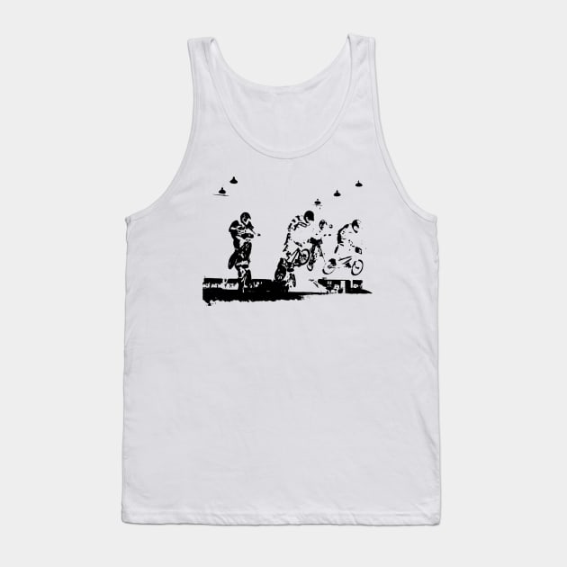 bmx Tank Top by rickylabellevie